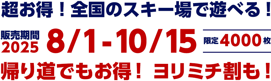 マックアース関西1日リフト引換券4枚 マックアース関西6スキー場 1日リフト引換券（企業の垣根を越え